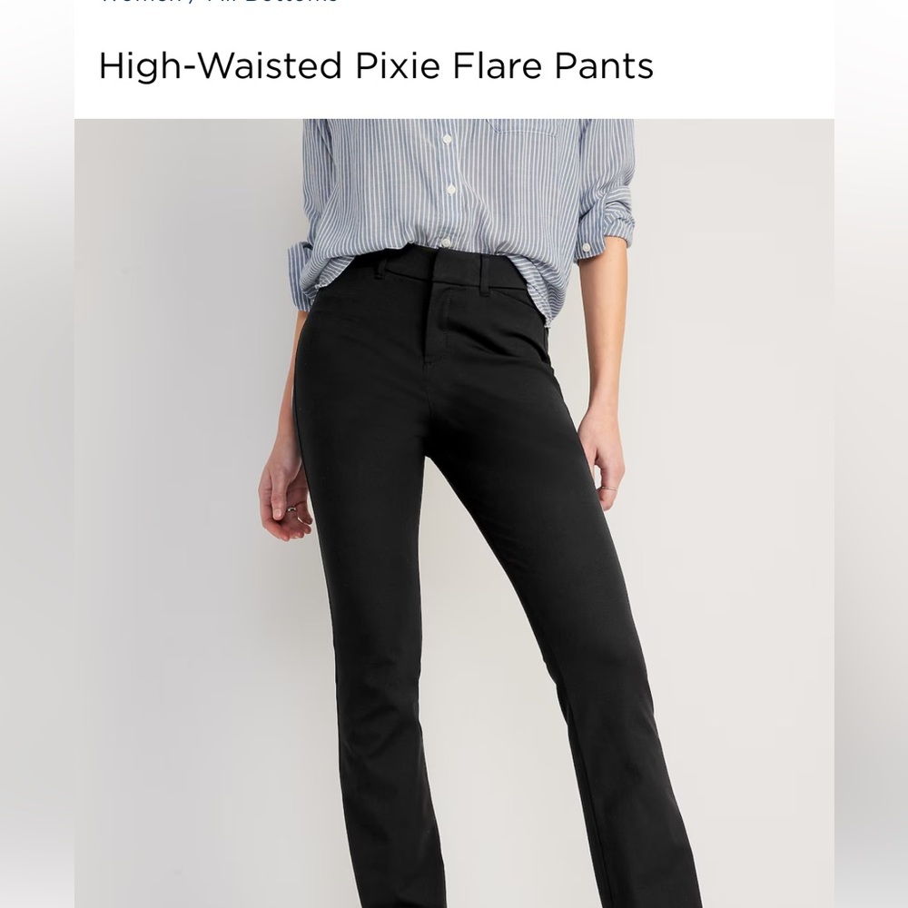 Old Navy Pixie Flare Pants